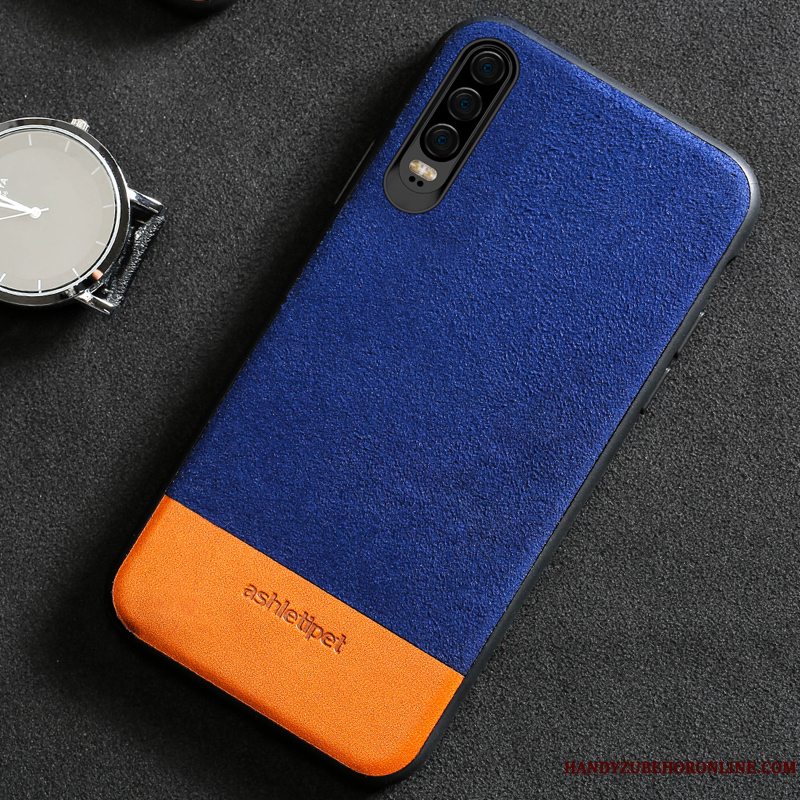 Etui Huawei P30 Kreativ Trendy Telefon, Cover Huawei P30 Læder Elegante High End