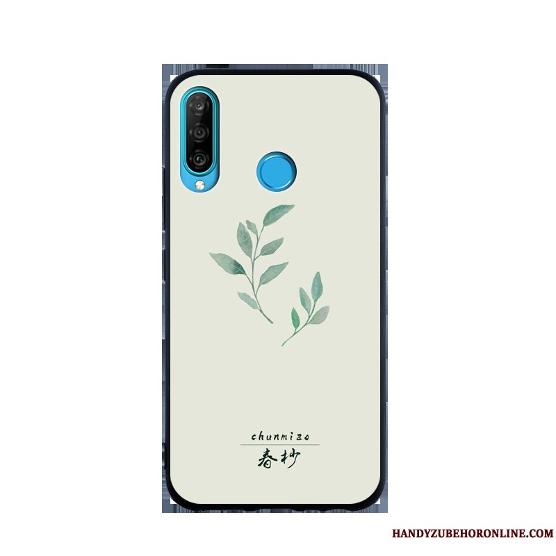 Etui Huawei P30 Lite Blød Telefongrå, Cover Huawei P30 Lite Kreativ Trend Anti-fald