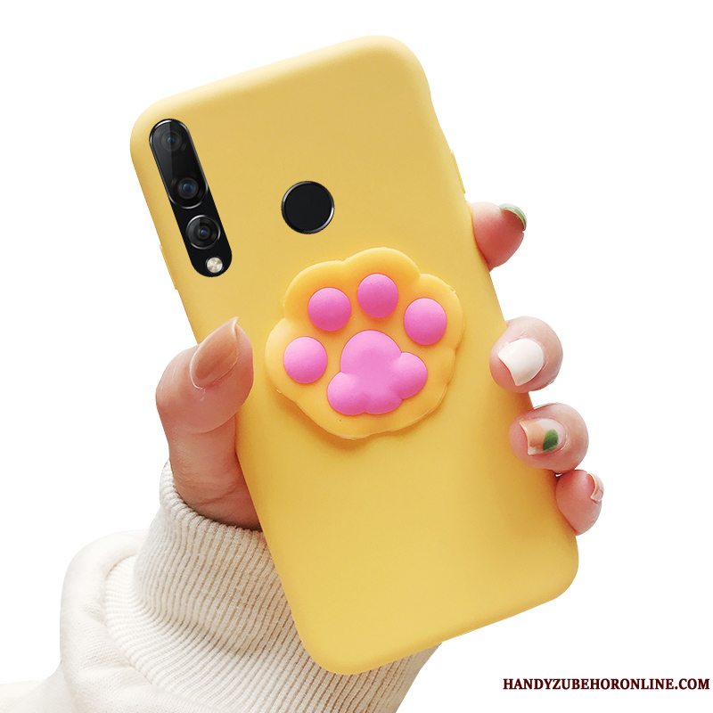 Etui Huawei P30 Lite Cartoon Anti-fald Telefon, Cover Huawei P30 Lite Trend Gul