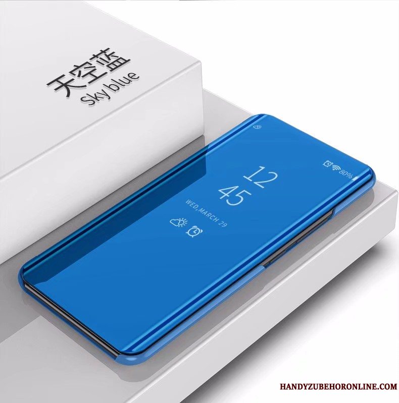 Etui Huawei P30 Lite Tasker Telefonblå, Cover Huawei P30 Lite Beskyttelse Anti-fald Tynd