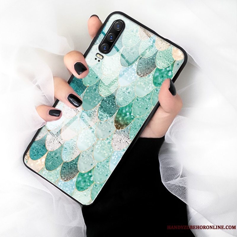 Etui Huawei P30 Luksus Af Personlighed Trend, Cover Huawei P30 Mode Telefonhængende Ornamenter