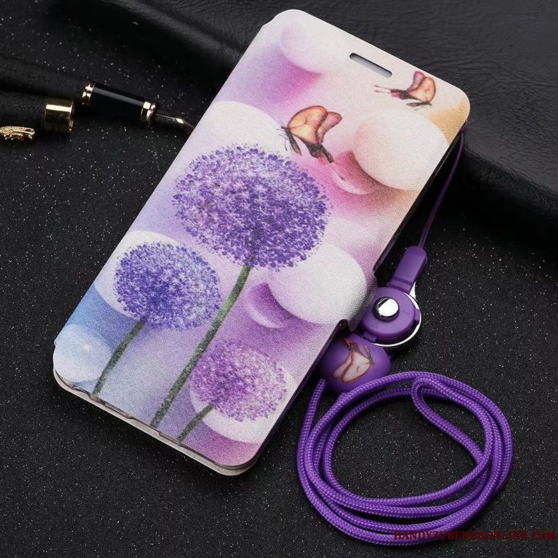 Etui Huawei P30 Pro Folio Smuk Af Personlighed, Cover Huawei P30 Pro Kreativ Lilla Hængende Ornamenter