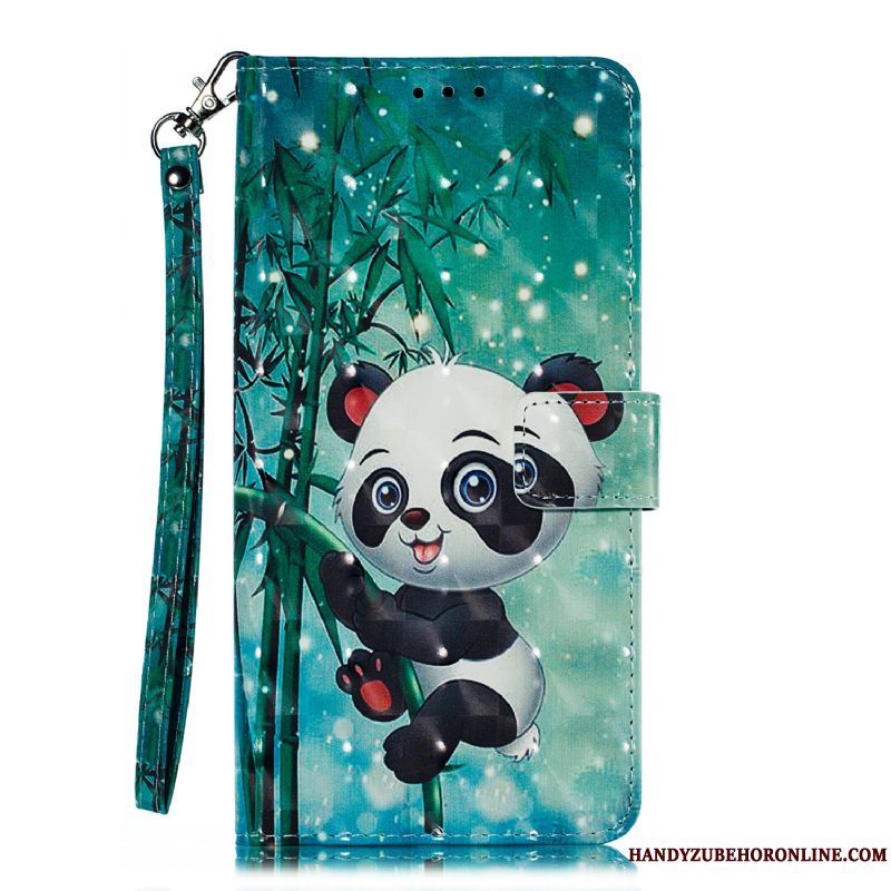 Etui Huawei P30 Pro Folio Telefongrøn, Cover Huawei P30 Pro Tegnebog Anti-fald Af Personlighed