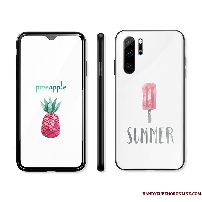 Etui Huawei P30 Pro Kreativ Smuk Trendy, Cover Huawei P30 Pro Glas Tynd