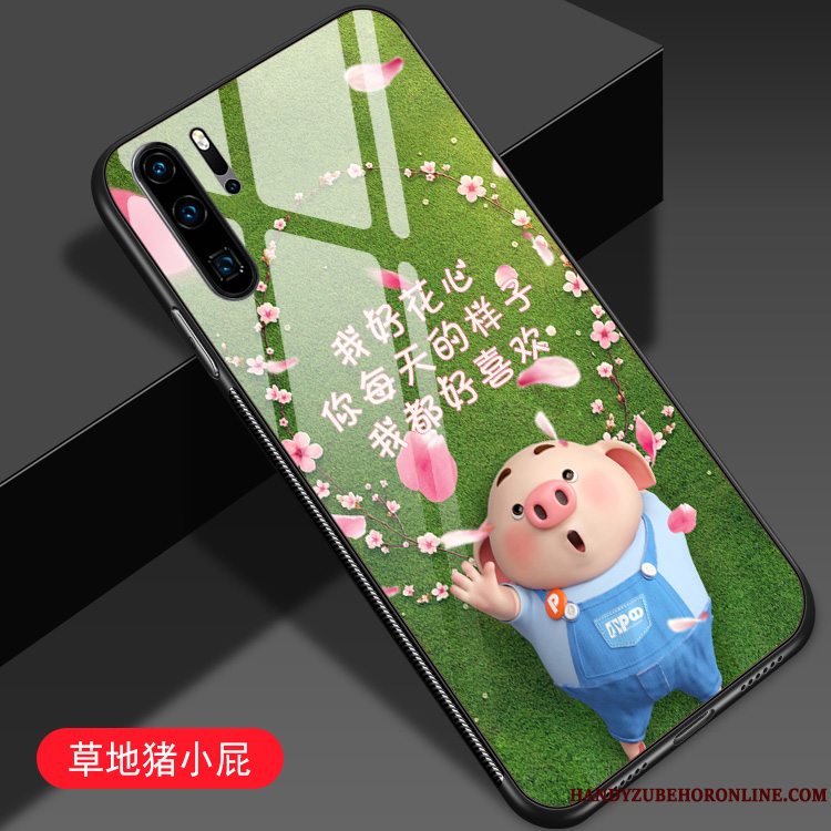 Etui Huawei P30 Pro Tasker Glas Hård, Cover Huawei P30 Pro Kreativ Spejl Telefon