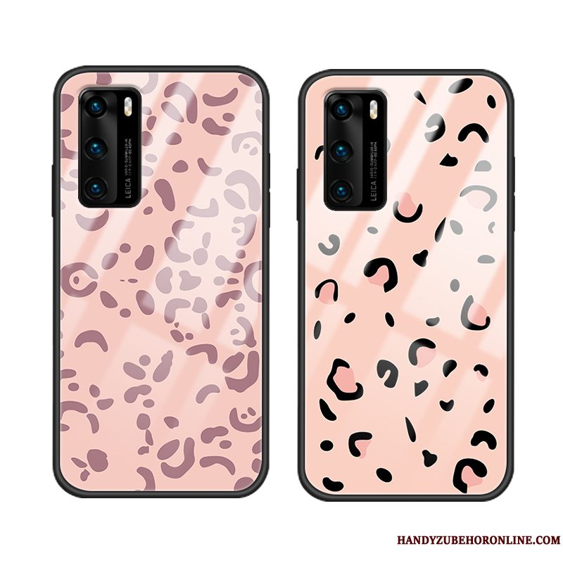 Etui Huawei P40 Beskyttelse Trendy Anti-fald, Cover Huawei P40 Tasker Simple Leopard