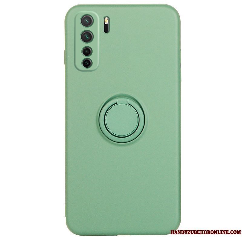 Etui Huawei P40 Lite 5g Blød Ring Grøn, Cover Huawei P40 Lite 5g Beskyttelse Telefonanti-fald