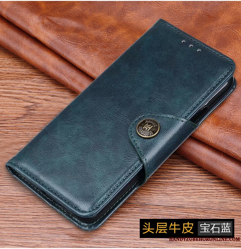 Etui Huawei P40 Lite Folio Anti-fald High End, Cover Huawei P40 Lite Tasker Skærmbeskyttelse Telefon