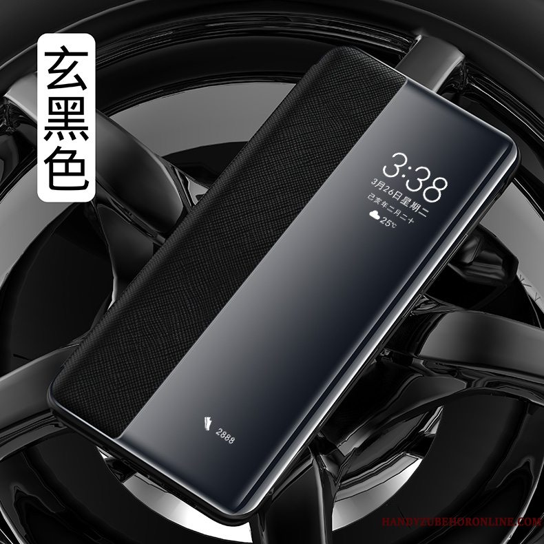 Etui Huawei P40 Pro Læder High End Anti-fald, Cover Huawei P40 Pro Beskyttelse Business Telefon