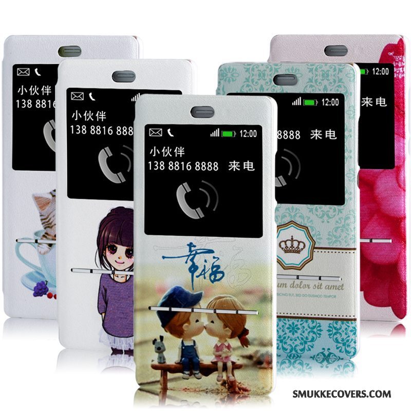 Etui Huawei P8 Lite Beskyttelse Ungdom, Cover Huawei P8 Lite Malet
