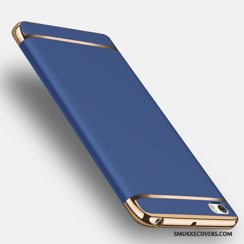 Etui Huawei P8 Lite Kreativ Telefonblå, Cover Huawei P8 Lite Beskyttelse Nubuck Trend