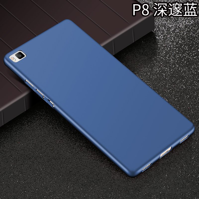 Etui Huawei P8 Lite Kreativ Ungdom Høj, Cover Huawei P8 Lite Beskyttelse Anti-fald Mørkeblå