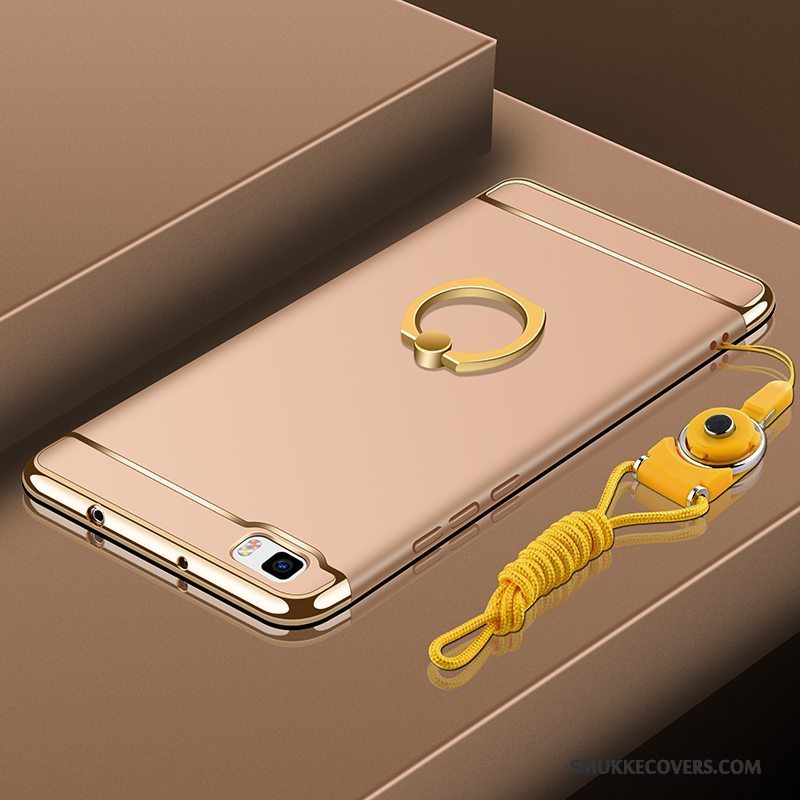 Etui Huawei P8 Lite Tasker Guld Trend, Cover Huawei P8 Lite Beskyttelse Anti-fald Ungdom