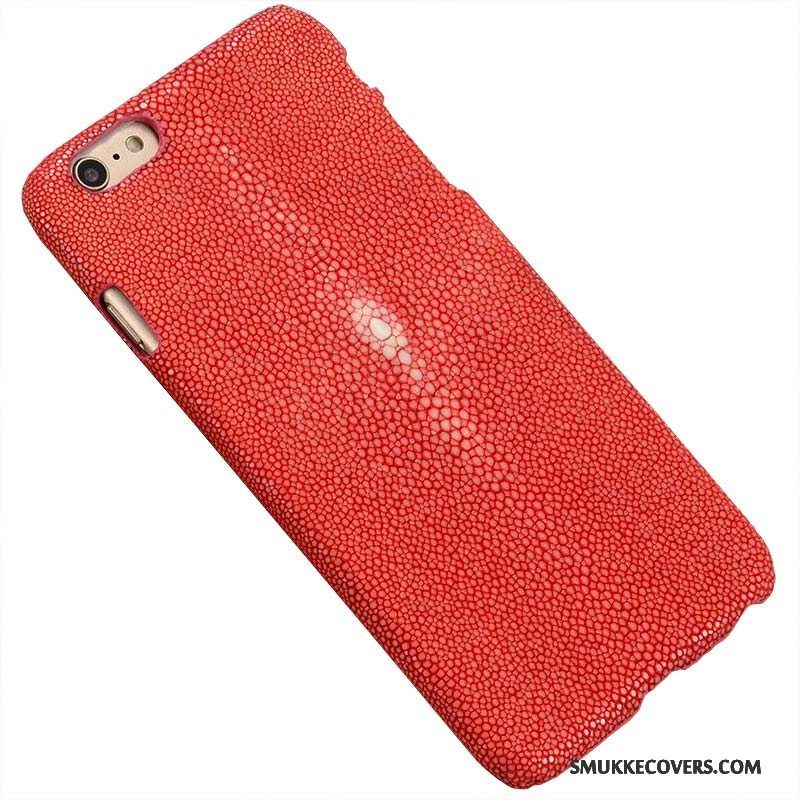Etui Huawei P8 Læder Ungdom Rød, Cover Huawei P8 Beskyttelse Telefonperle