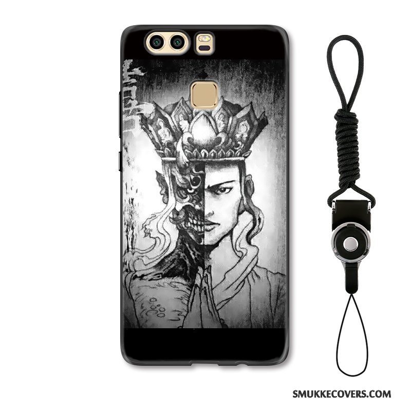 Etui Huawei P9 Plus Tasker Af Personlighed Buddha, Cover Huawei P9 Plus Beskyttelse Hængende Ornamenter Telefon