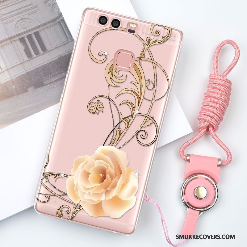 Etui Huawei P9 Strass Af Personlighed Trend, Cover Huawei P9 Silikone Telefonsmuk