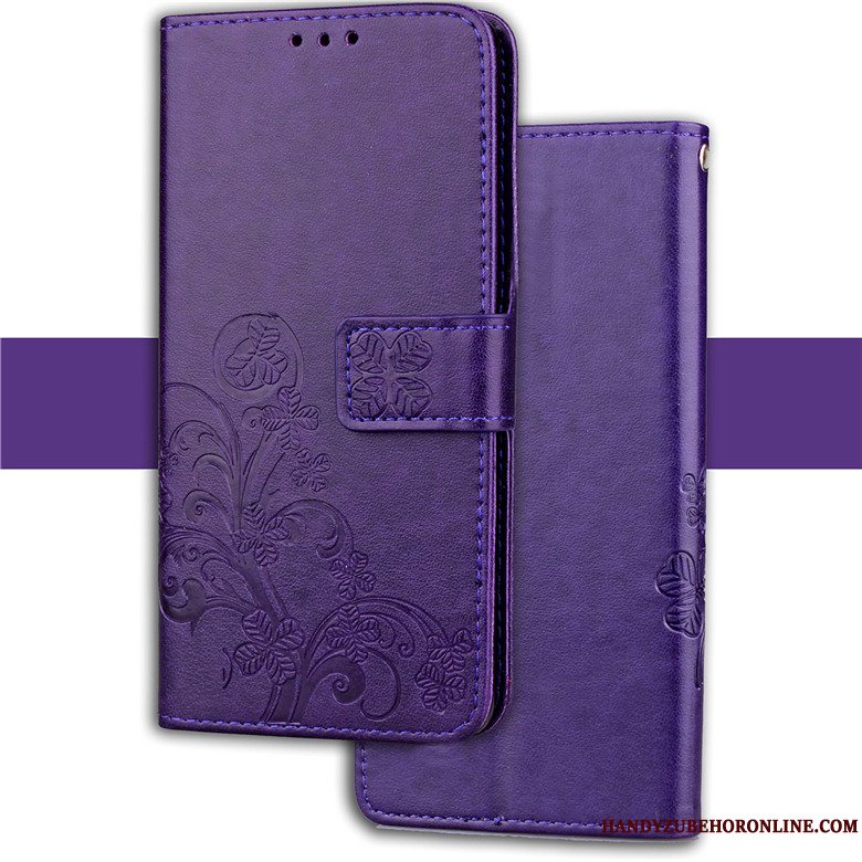 Etui Huawei Y6 2018 Beskyttelse Telefonlilla, Cover Huawei Y6 2018 Læder