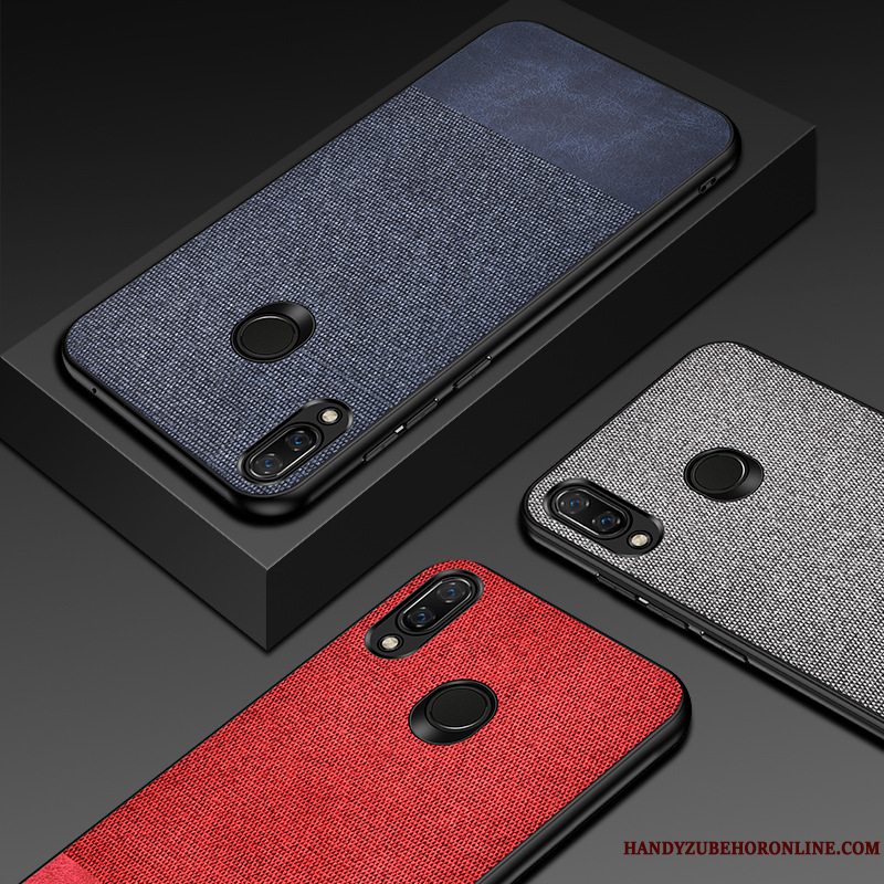 Etui Huawei Y7 2019 Blød Telefonmønster, Cover Huawei Y7 2019 Beskyttelse Klud Flannel