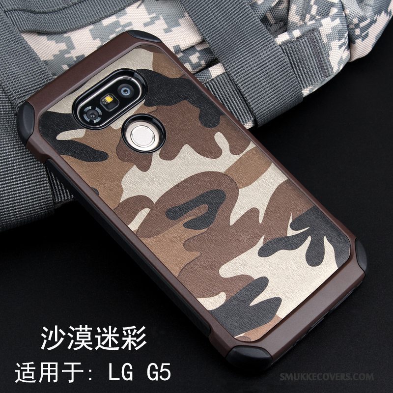 Etui Lg G5 Blød Telefonanti-fald, Cover Lg G5 Beskyttelse Camouflage