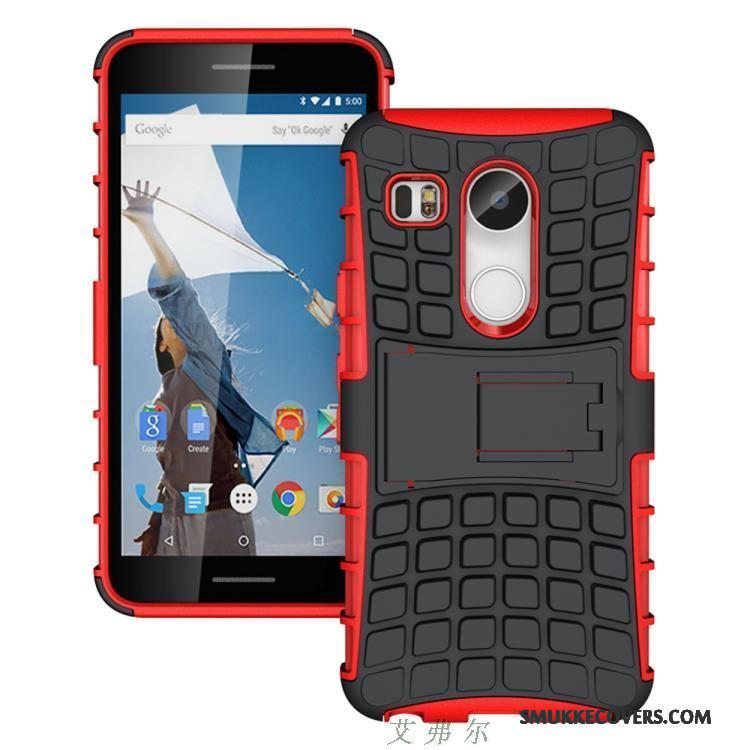 Etui Lg Nexus 5x Telefonarmour, Cover Lg Nexus 5x Rød Anti-fald