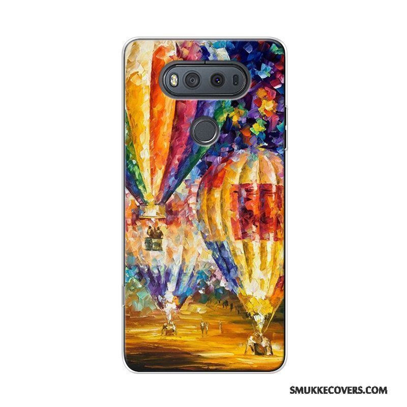 Etui Lg V20 Tasker Kunst Høj, Cover Lg V20 Farve Stjerneklar Original