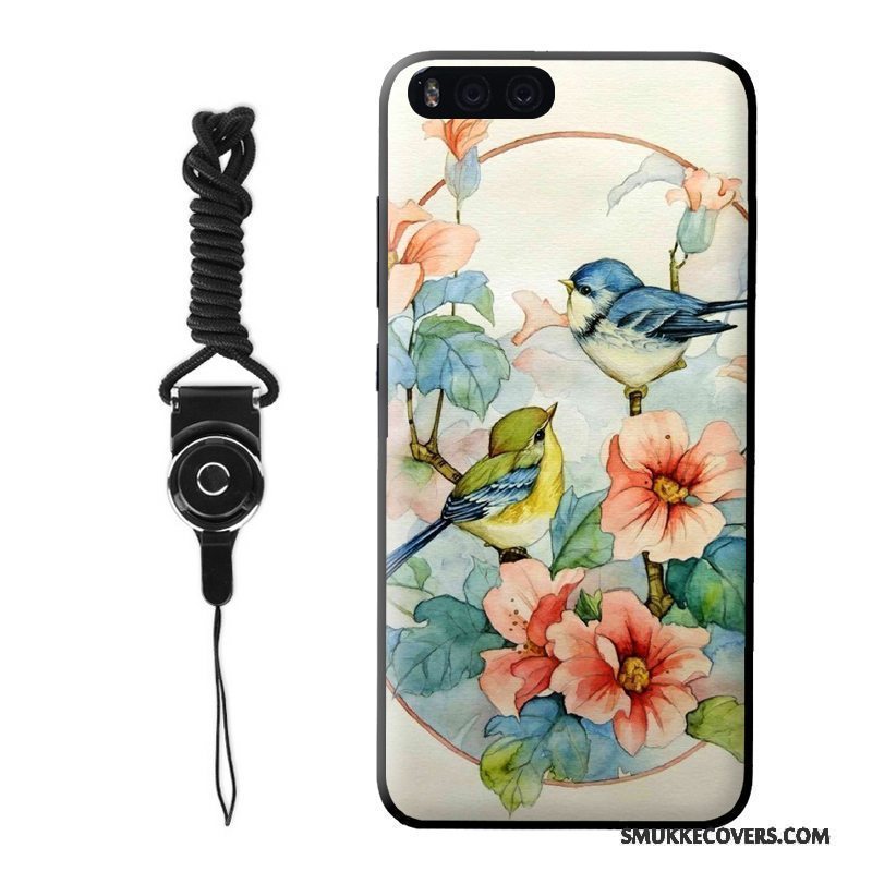 Etui Mi 6 Blød Kunst Trendy, Cover Mi 6 Beskyttelse Blomster Telefon