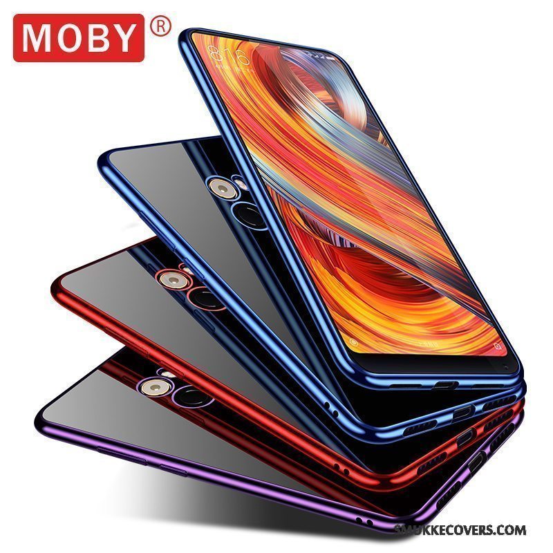 Etui Mi Mix 2 Blød Lille Sektion Telefon, Cover Mi Mix 2 Beskyttelse Anti-fald Belægning