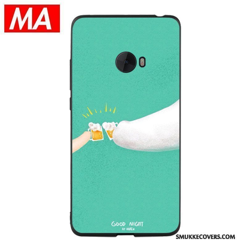 Etui Mi Note 2 Kreativ Af Personlighed Hvid, Cover Mi Note 2 Silikone Stor Telefon