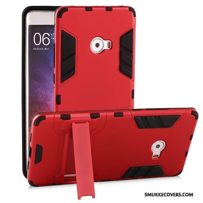 Etui Mi Note 2 Silikone Lille Sektion Rød, Cover Mi Note 2 Support Anti-fald Telefon