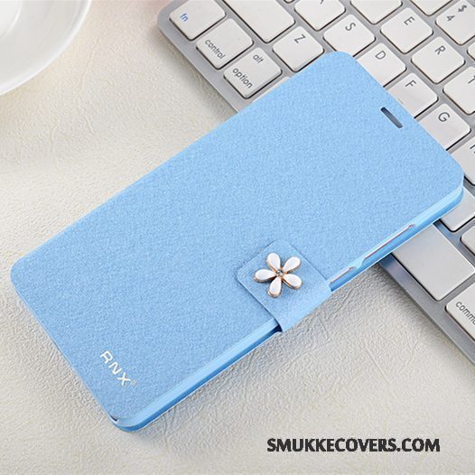 Etui Mi Note 3 Beskyttelse Lille Sektion Anti-fald, Cover Mi Note 3 Tasker Telefonblå
