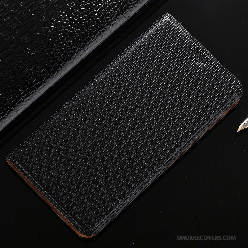 Etui Mi Note 3 Folio Sort Lille Sektion, Cover Mi Note 3 Læder Telefon