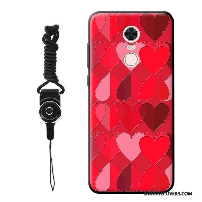 Etui Mi Note 3 Tasker Af Personlighed Rød, Cover Mi Note 3 Kreativ Lille Sektion Trendy