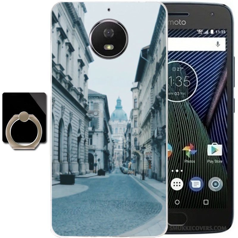 Etui Moto G5 Plus Beskyttelse Telefonanti-fald, Cover Moto G5 Plus Grå