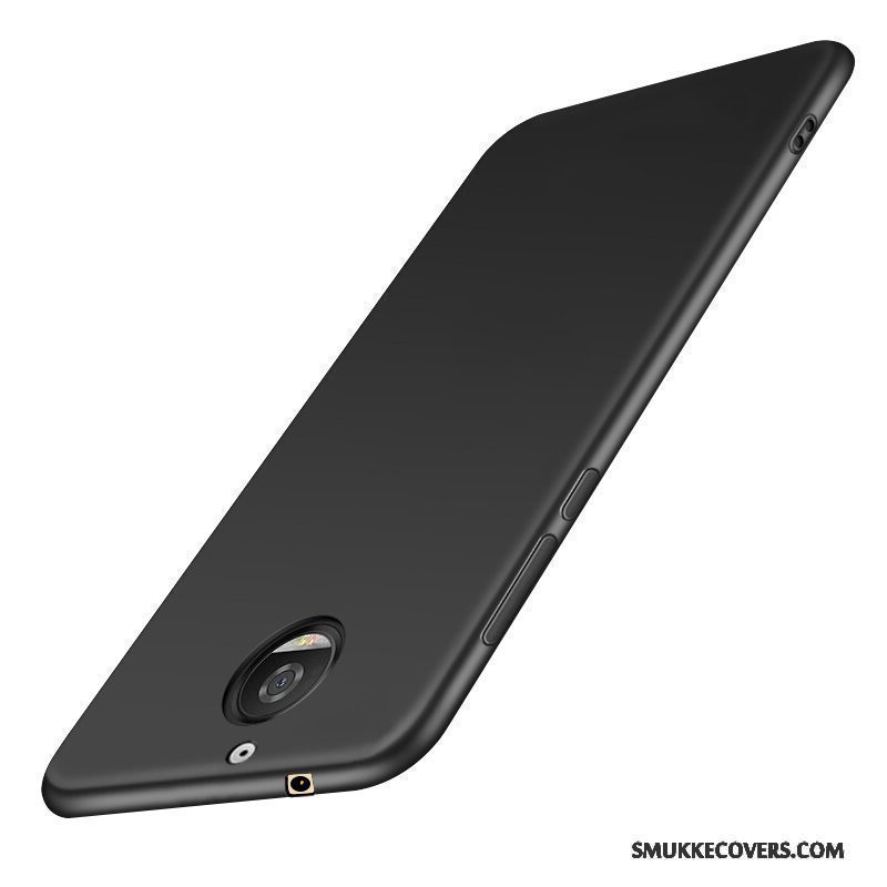 Etui Moto G5s Silikone Cyan Nubuck, Cover Moto G5s Beskyttelse Telefonanti-fald