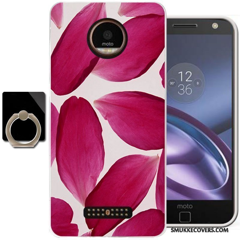 Etui Moto Z Malet Lyserød, Cover Moto Z Cartoon