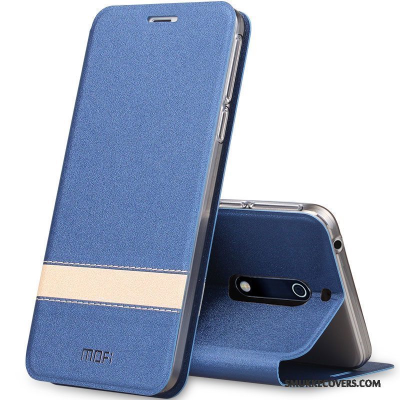 Etui Nokia 3 Silikone Mørkeblå Telefon, Cover Nokia 3 Beskyttelse Anti-fald