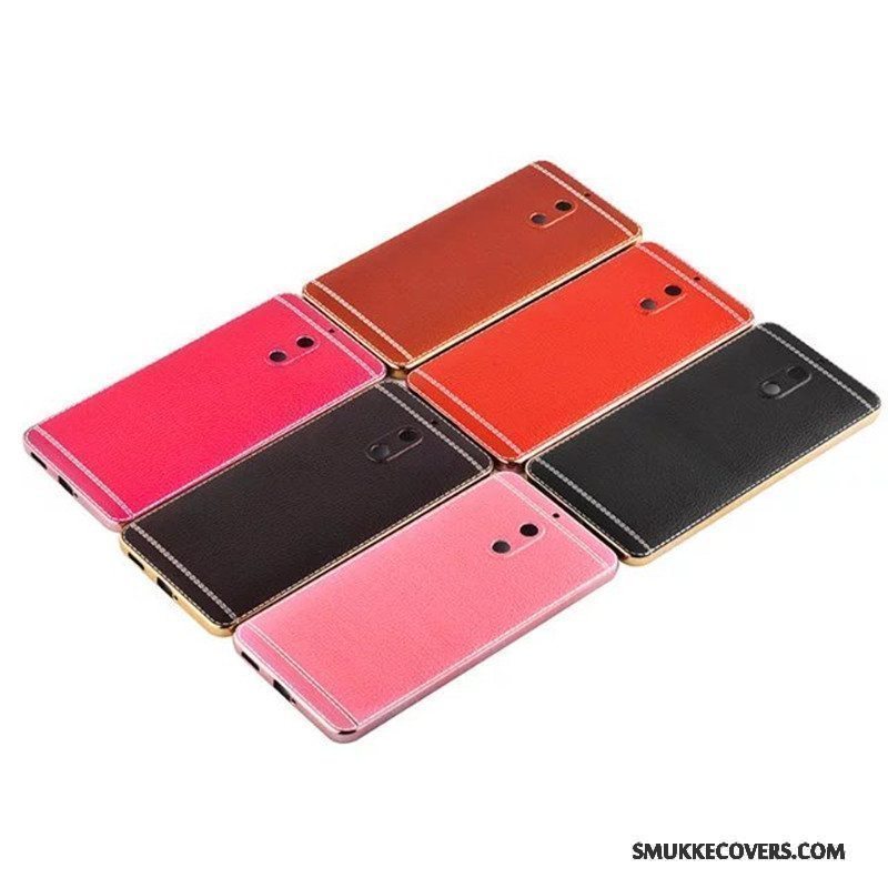 Etui Nokia 6 Farve Telefonmønster, Cover Nokia 6 Silikone