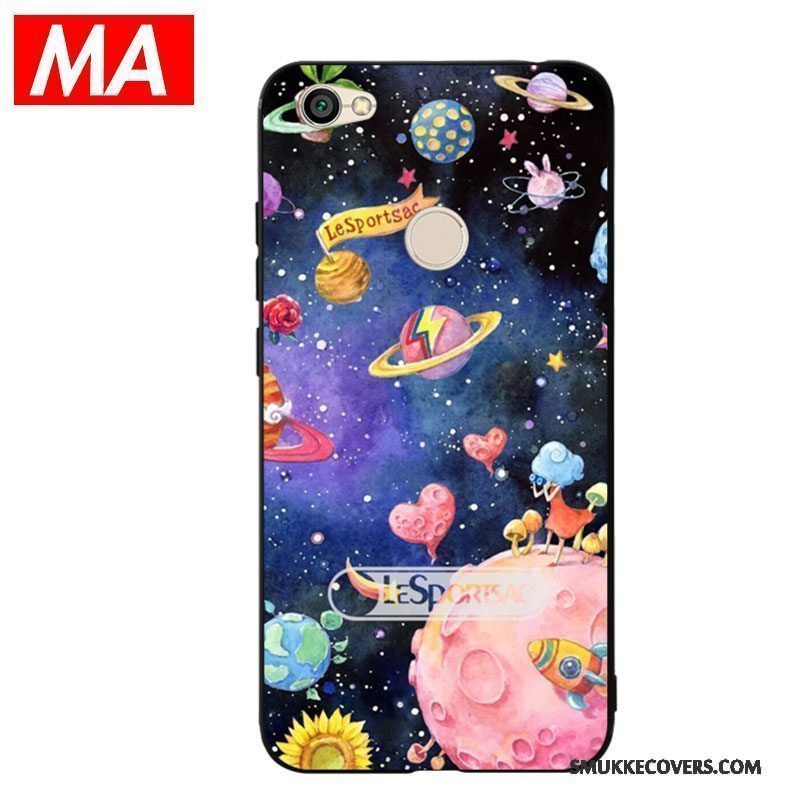 Etui Redmi 5a Beskyttelse Oliemaleri Telefon, Cover Redmi 5a Farve Planet Abstrakt