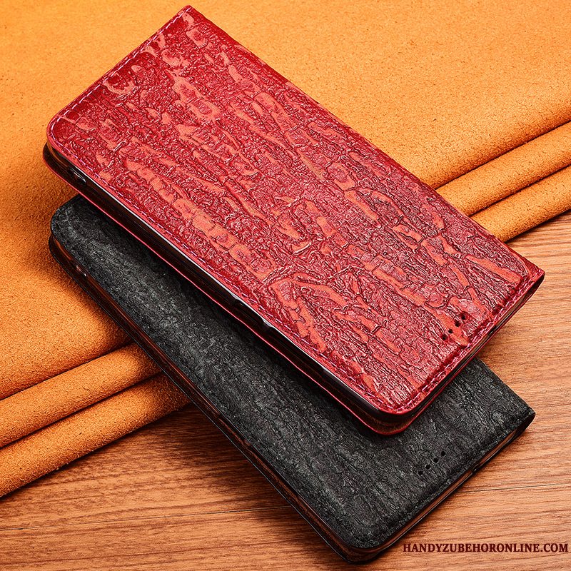 Etui Redmi 7 Tasker Tree Telefon, Cover Redmi 7 Blød Rød Anti-fald