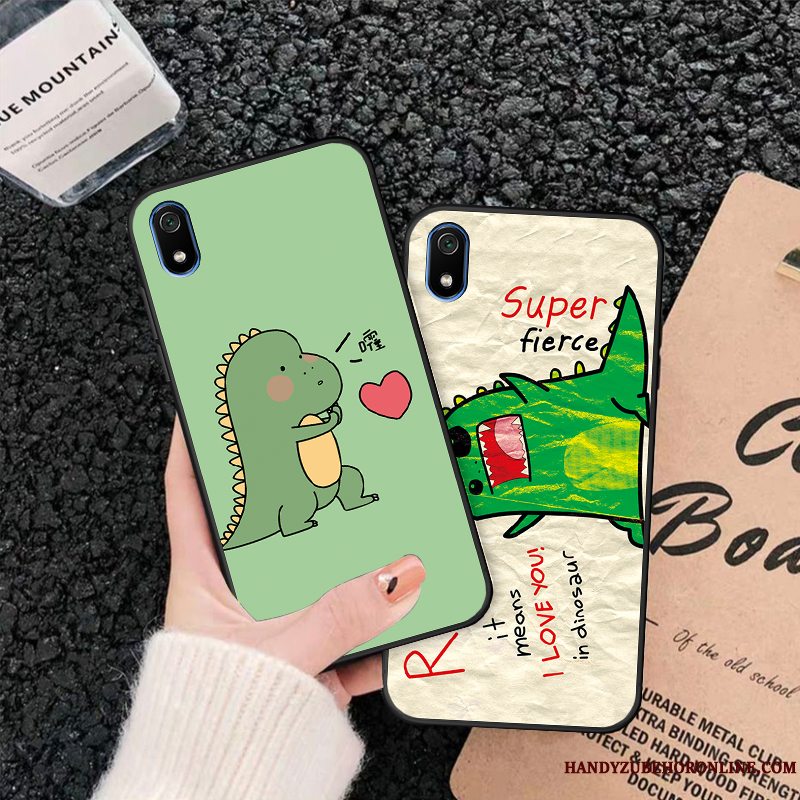 Etui Redmi 7a Silikone Anti-fald Lille Sektion, Cover Redmi 7a Blød Trend Rød