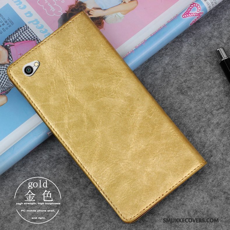 Etui Redmi Note 5a Tasker Telefonguld, Cover Redmi Note 5a Beskyttelse Rød Anti-fald