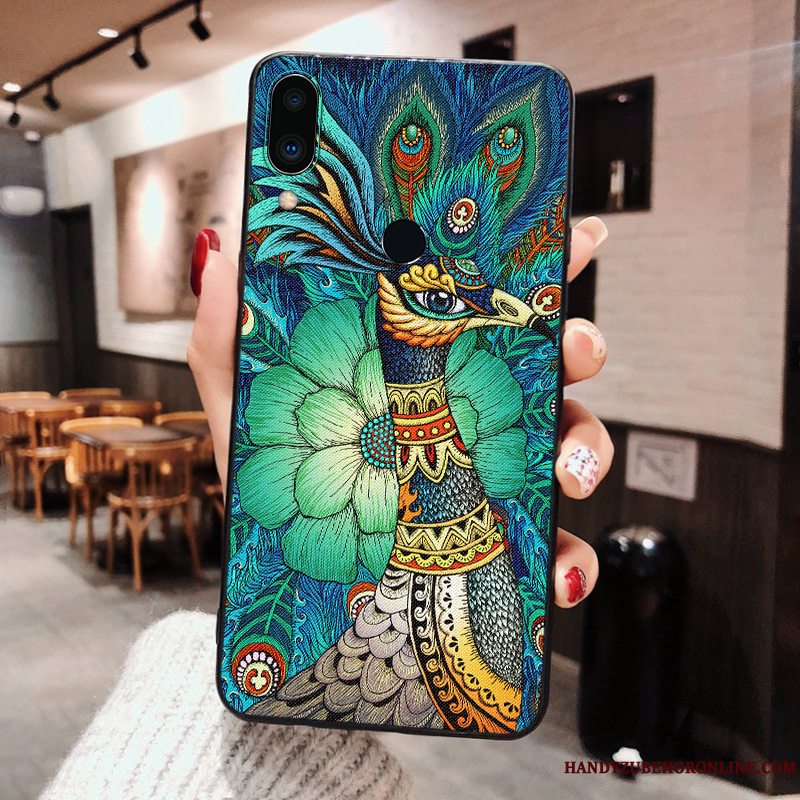 Etui Redmi Note 7 Blød Lille Sektion Telefon, Cover Redmi Note 7 Beskyttelse Vind Nubuck