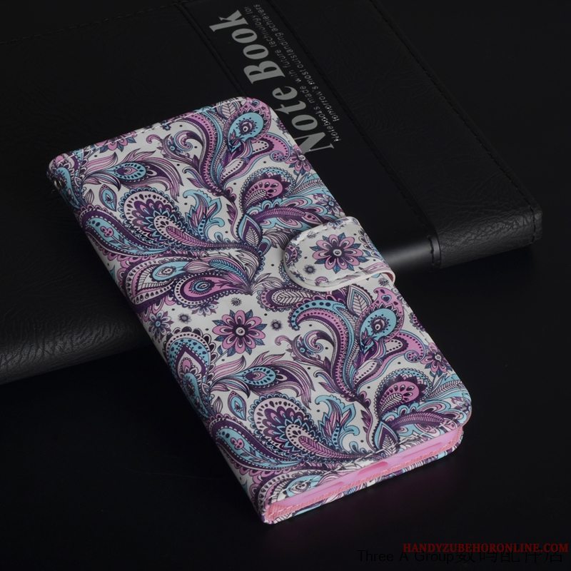 Etui Redmi Note 8 Pro Beskyttelse Rød Af Personlighed, Cover Redmi Note 8 Pro Folio Anti-fald Telefon