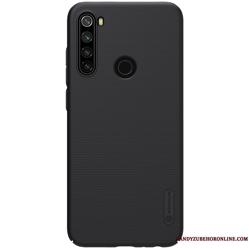 Etui Redmi Note 8t Tasker Lille Sektion Nubuck, Cover Redmi Note 8t Support Hård Guld