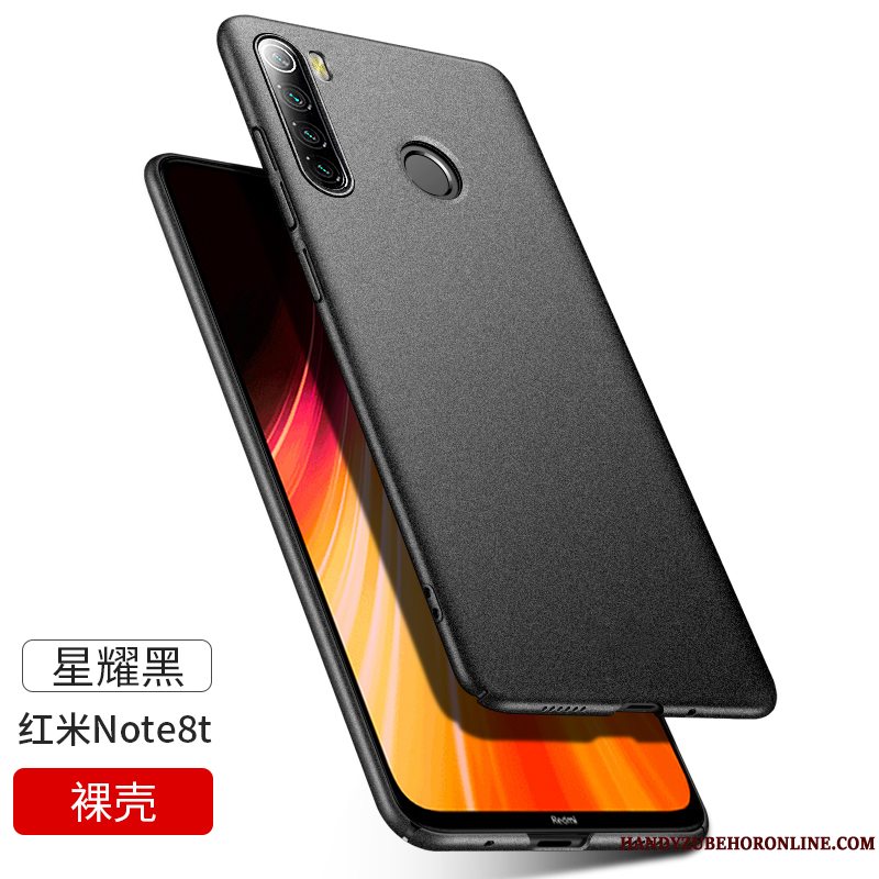 Etui Redmi Note 8t Tasker Rød Tynd, Cover Redmi Note 8t Trend Anti-fald