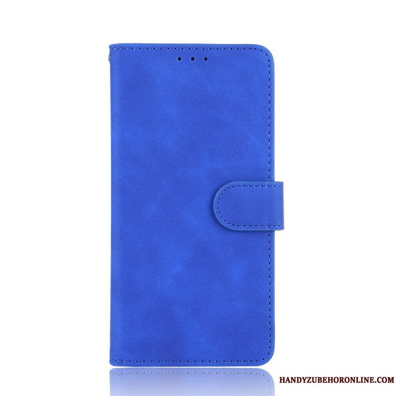 Etui Samsung Galaxy A21s Beskyttelse Blå Mønster, Cover Samsung Galaxy A21s Læder Telefoncow