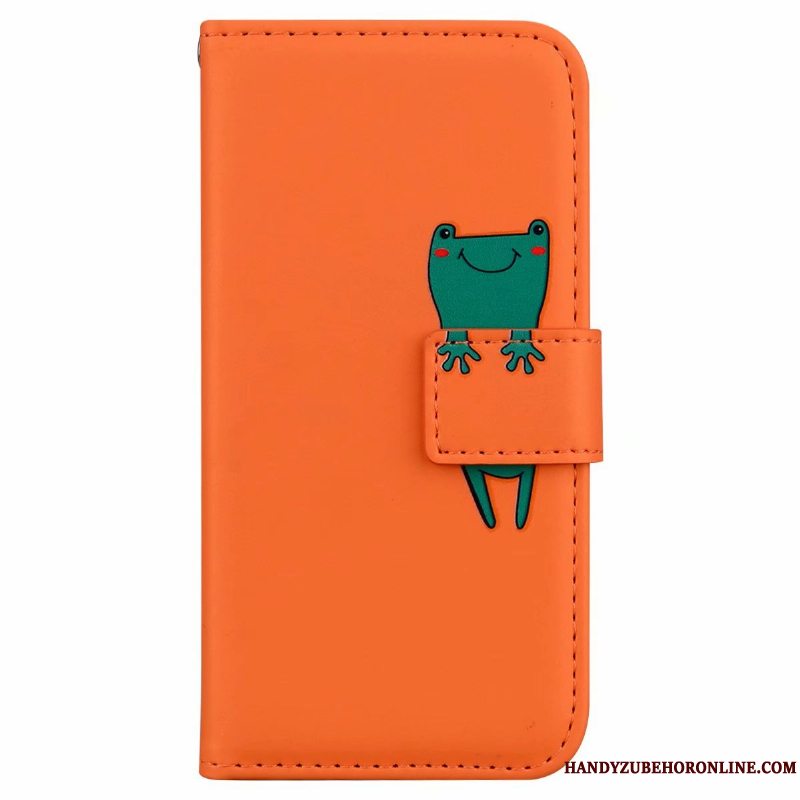 Etui Samsung Galaxy A21s Læder Telefonorange, Cover Samsung Galaxy A21s Blød Dyr