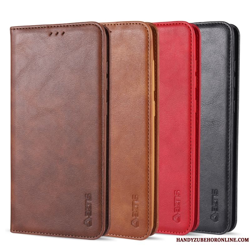 Etui Samsung Galaxy A21s Tasker Hærdning Telefon, Cover Samsung Galaxy A21s Folio Magnetisk Spænde Trend