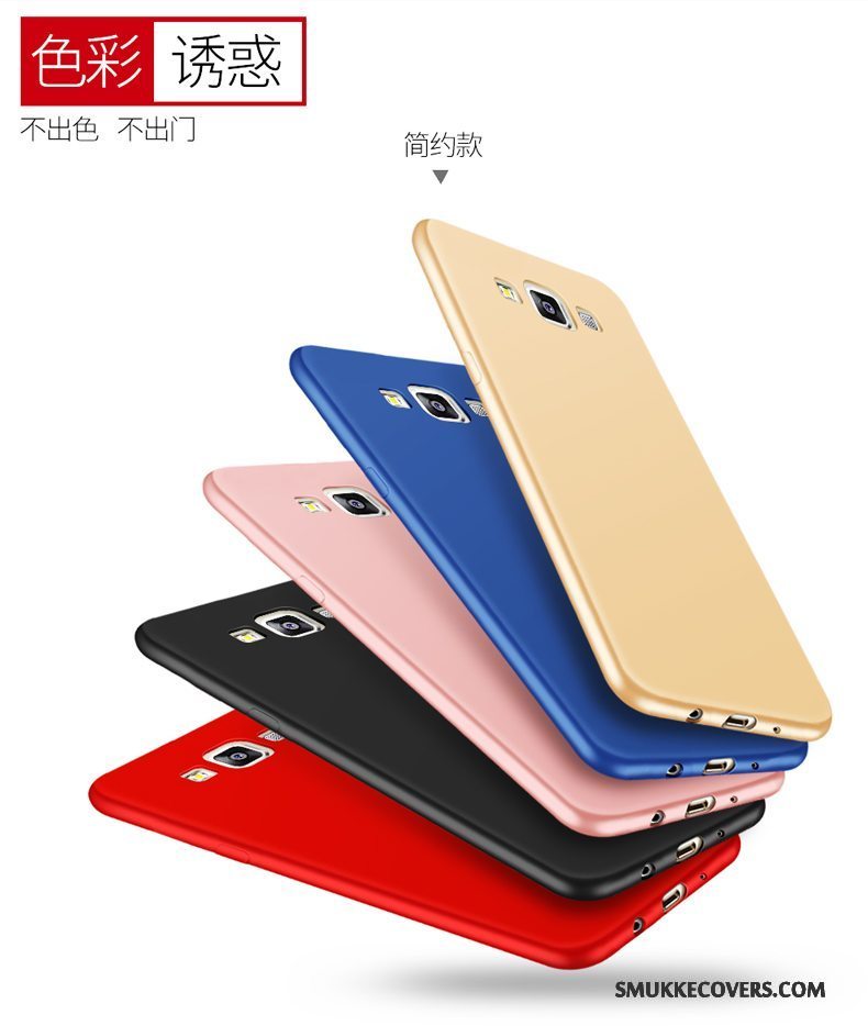 Etui Samsung Galaxy A3 2015 Tasker Nubuck Let Tynd, Cover Samsung Galaxy A3 2015 Farve