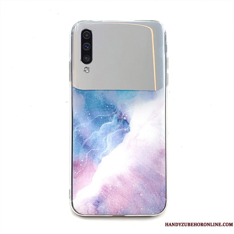 Etui Samsung Galaxy A30s Beskyttelse Kunst Hærdning, Cover Samsung Galaxy A30s Tasker Skærmbeskyttelse Stor